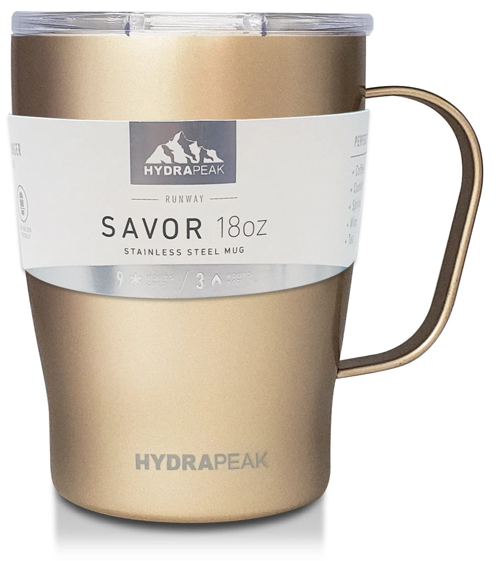 SAVOR SERIES 18oz Savor Mug - Champagne Mugs 3 SAVOR SERIES 18oz Savor Mug - Champagne Mugs