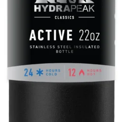 Wide Mouth Bottles 22oz Bottle - Black