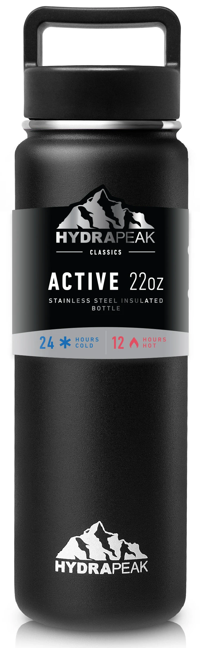 Wide Mouth Bottles 22oz Bottle - Black 3 Wide Mouth Bottles 22oz Bottle - Black