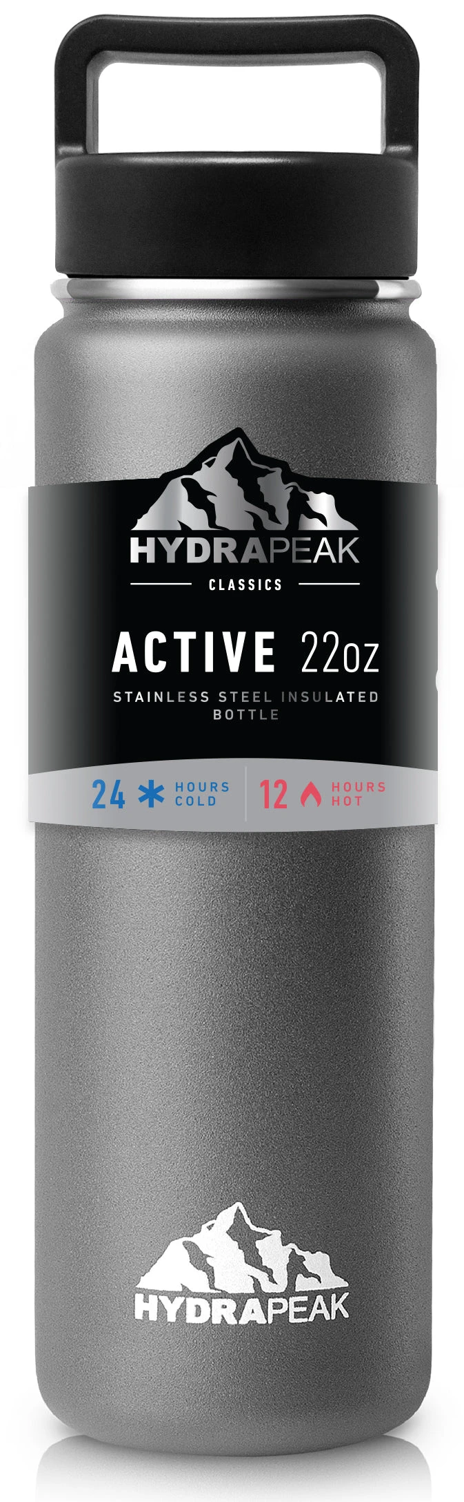 Wide Mouth Bottles 22oz Bottle - Graphite 3 Wide Mouth Bottles 22oz Bottle - Graphite