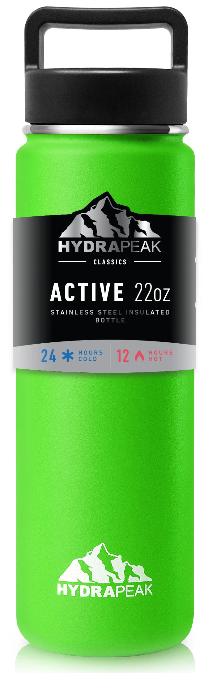 Wide Mouth 22oz Bottle - Green 3 Wide Mouth 22oz Bottle - Green