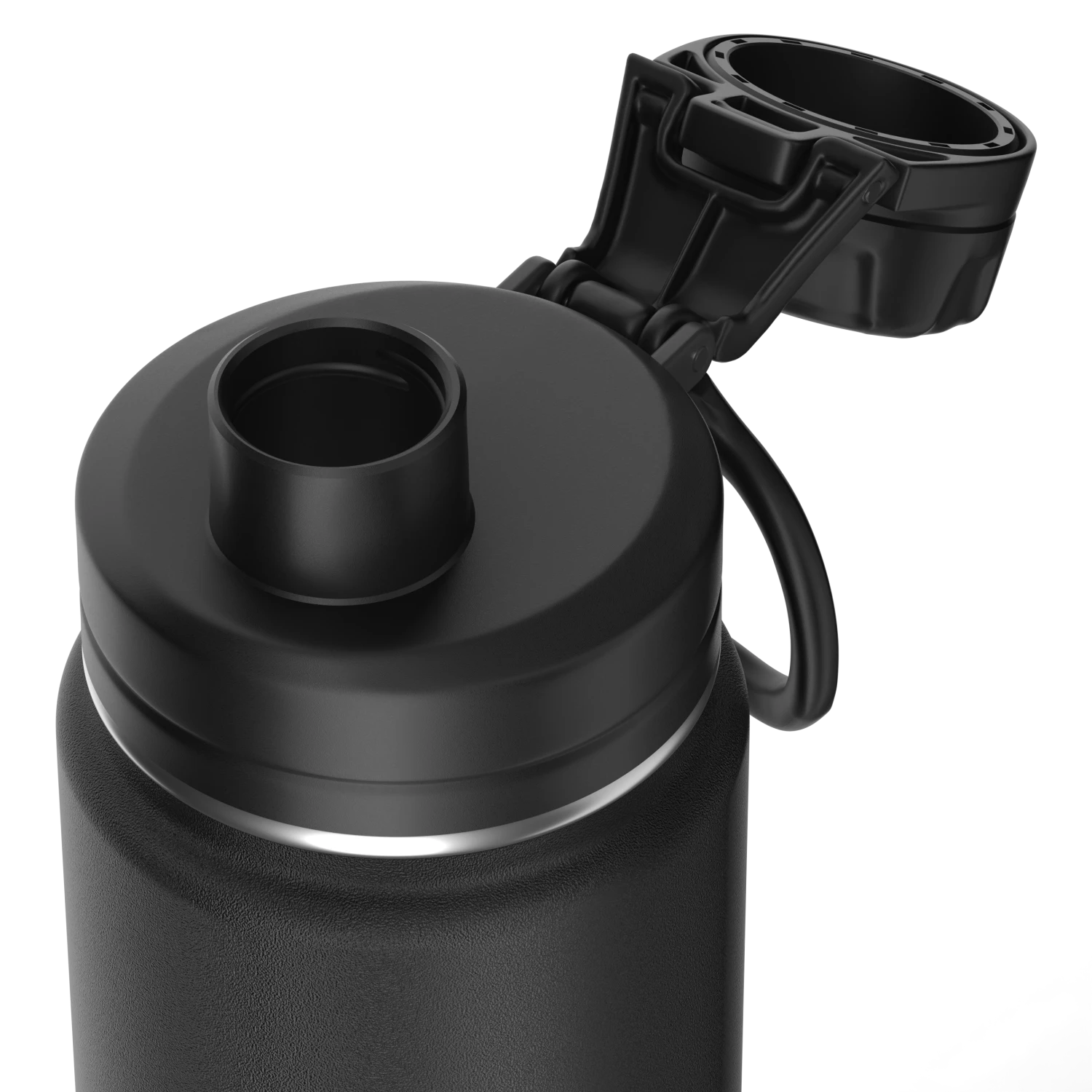 Wide Mouth 24oz Bottle - Black 6 Wide Mouth 24oz Bottle - Black