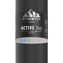 Wide Mouth 24oz Bottle - Black 8 Wide Mouth 24oz Bottle - Black