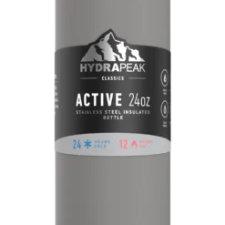 Wide Mouth 24oz Bottle - Grey