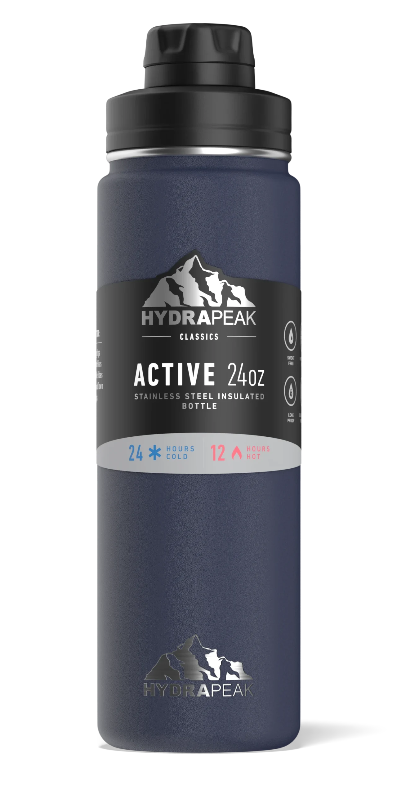 Wide Mouth 24oz Bottle - Navy Bottles 5 Wide Mouth 24oz Bottle - Navy Bottles