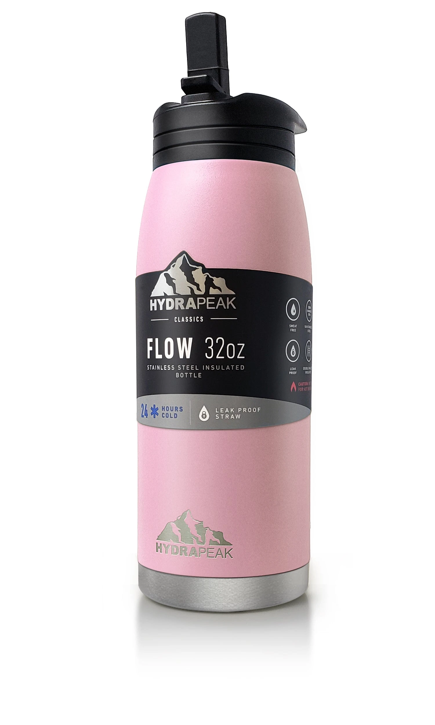 Bottles 32oz Flow Bottle - Pink 4 Bottles 32oz Flow Bottle - Pink