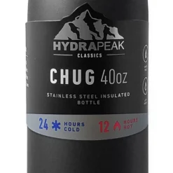 Wide Mouth 40oz Bottles - Black