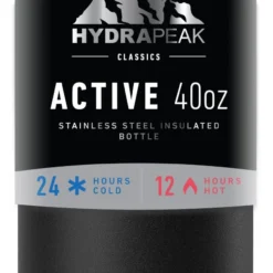 Wide Mouth 40oz Bottle - Black Bottles