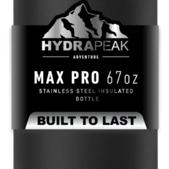 Adventure Series Bottles 67oz Max Pro Bottle - Black