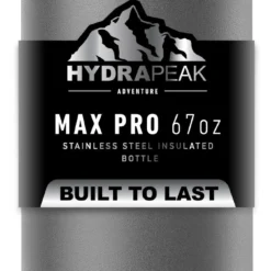 Adventure Series 67oz Max Pro Bottle - Graphite