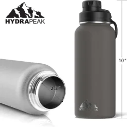 HydraPeak Bottles 32oz Bottle - Graphite