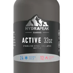 HydraPeak Bottles 32oz Bottle - Graphite